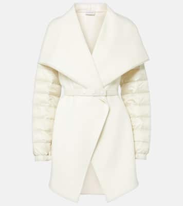 Mantella imbottita in feltro di misto lana | Moncler