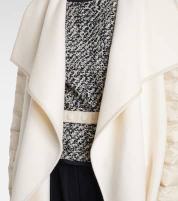 Mantella imbottita in feltro di misto lana | Moncler
