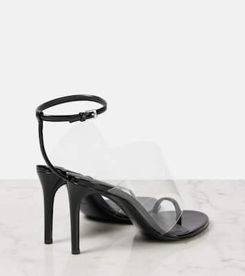 Sandali Plexi 90 in pelle e PU | Alaïa