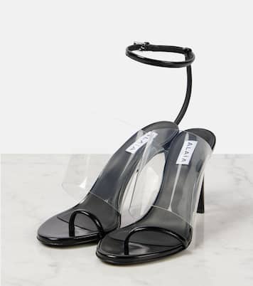 Sandali Plexi 90 in pelle e PU | Alaïa