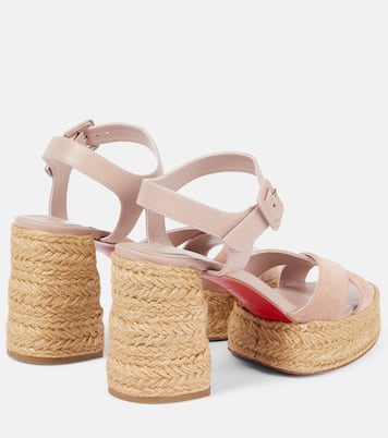 Calakala leather espadrille sandals | Christian Louboutin