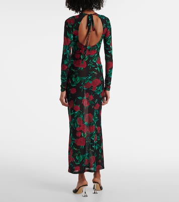 Robe longue Selene à fleurs | Alexandra Miro
