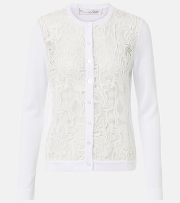 Cardigan in pizzo | Oscar de la Renta