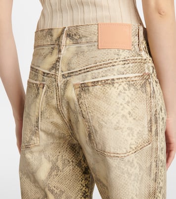 Jeans a gamba larga e vita media | Acne Studios