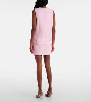 Abito corto in tweed di cotone | Patou