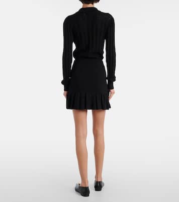 Cotton and cashmere miniskirt | Alessandra Rich