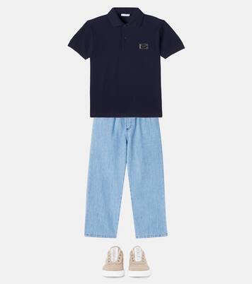 Polohemd aus Baumwoll-Piqué | Dolce&Gabbana Kids