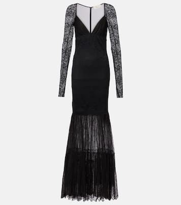 Robe longue en dentelle | Blumarine