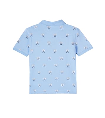 Printed cotton piqué polo shirt | Polo Ralph Lauren Kids