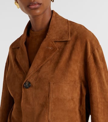 Giacca Alfi in suede  | Stouls