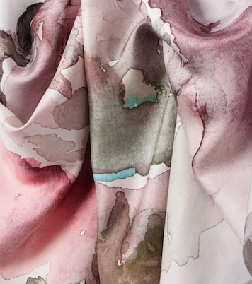 Foulard in seta con stampa | Loro Piana