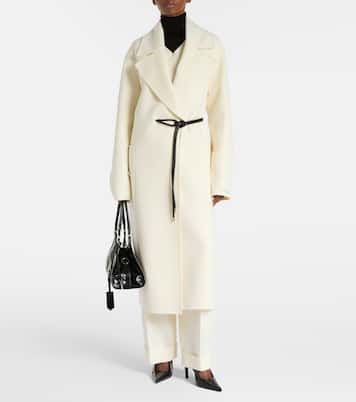 Abate virgin wool wrap coat | Sportmax