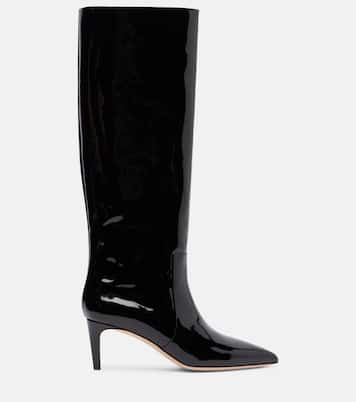 60 patent leather knee-high boots | Paris Texas