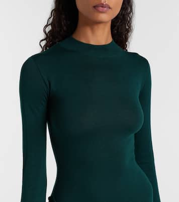 Silk-blend minidress | Aya Muse