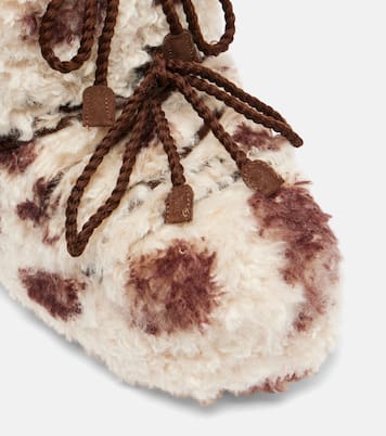 Cow-print boots | Moon Boot