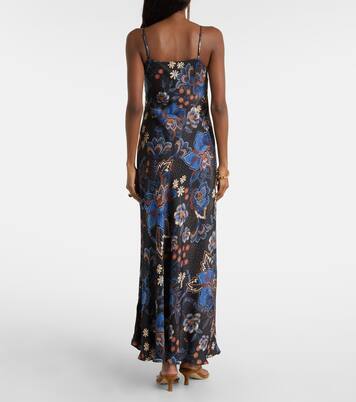 Robe longue Snakes Bouquet | Farm Rio