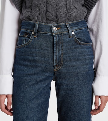 Mid-Rise Straight Jeans Stovepipe Straight | 7 For All Mankind