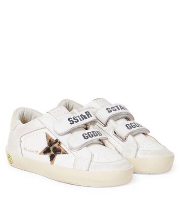 Old School leather sneakers | Golden Goose Kids