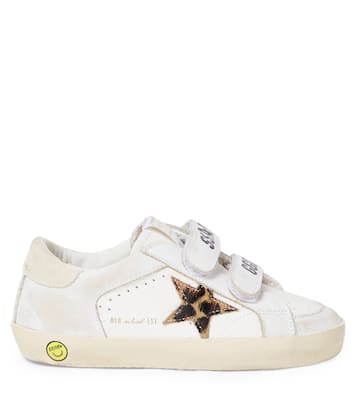 Old School leather sneakers | Golden Goose Kids