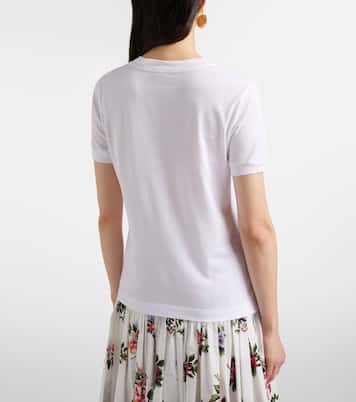 Printed cotton jersey T-shirt | Dolce&Gabbana