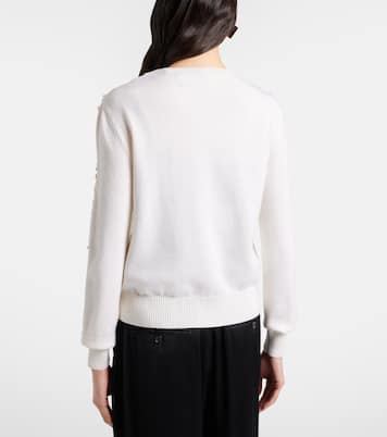 Bestickter Cardigan aus Schurwolle | Oscar de la Renta