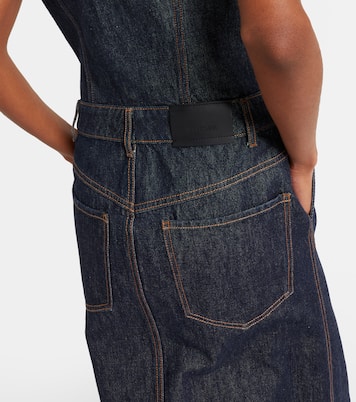 Farfalla denim midi dress | Sportmax