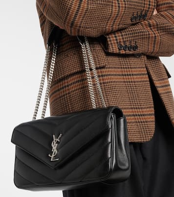 Loulou Medium leather shoulder bag | Saint Laurent