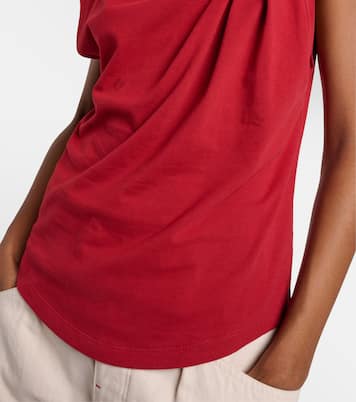 Naydagz draped cotton jersey top | Isabel Marant