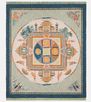 Shanti embroidered cotton throw | Etro