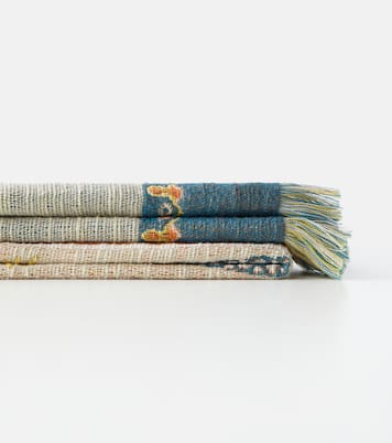 Shanti embroidered cotton throw | Etro