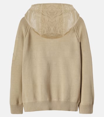 Sweat-shirt à capuche Lens en coton | C.P. Company Kids