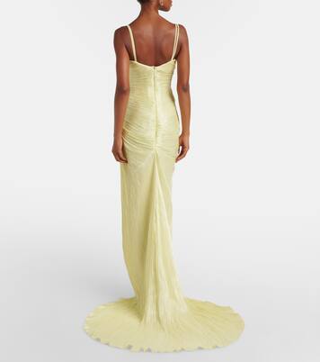 Pleated gown | Marmar Halim