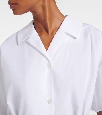 Carisma belted cotton poplin shirt | 'S Max Mara