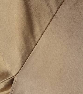Top lencero Scarf de satén | Helmut Lang