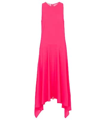 Handkerchief-hem midi dress | Stella McCartney