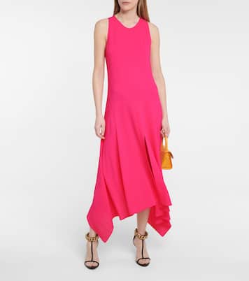 Handkerchief-hem midi dress | Stella McCartney