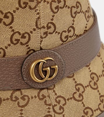Cappello da pescatore in canvas GG | Gucci