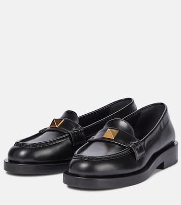 Mocassins Roman Stud en cuir | Valentino Garavani