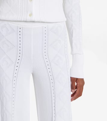 Weite High-Rise-Hose | Marine Serre