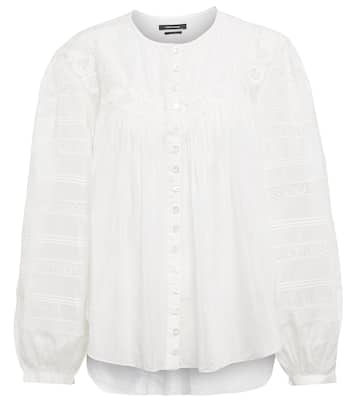 Gregoria cotton and silk blouse | Isabel Marant