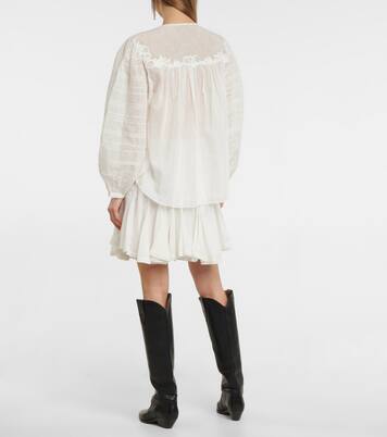 Gregoria cotton and silk blouse | Isabel Marant