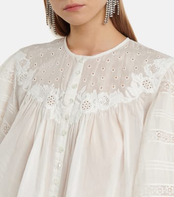 Gregoria cotton and silk blouse | Isabel Marant