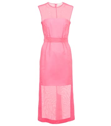 Fresco cotton voile midi dress | Sportmax