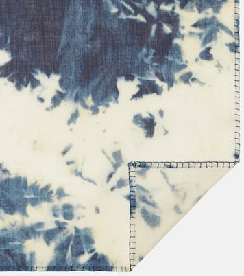 Tie-dye wool and silk scarf | Chloé