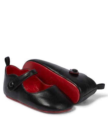 Bébé – Ballerines Baby Love Chick en cuir | Christian Louboutin Kids