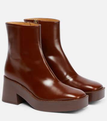 Stivaletti in pelle con plateau | Tod's