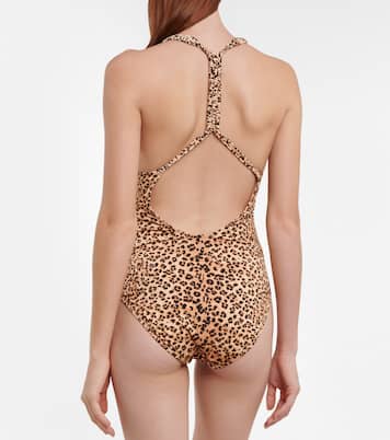 Madeira leopard-print swimsuit | Ulla Johnson
