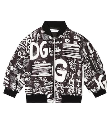 Chaqueta bomber con logo | Dolce&Gabbana Kids
