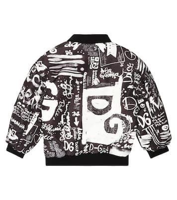 Chaqueta bomber con logo | Dolce&Gabbana Kids