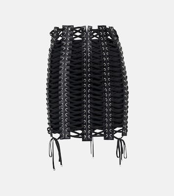 Minirock mit Schnürung | Dolce&Gabbana